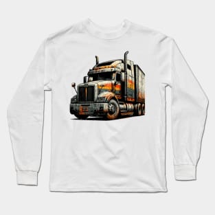 Semi trailer truck Long Sleeve T-Shirt